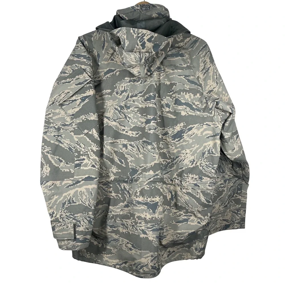Military All Purpose Parka Digital Tiger Stripe Camo Mens Medium